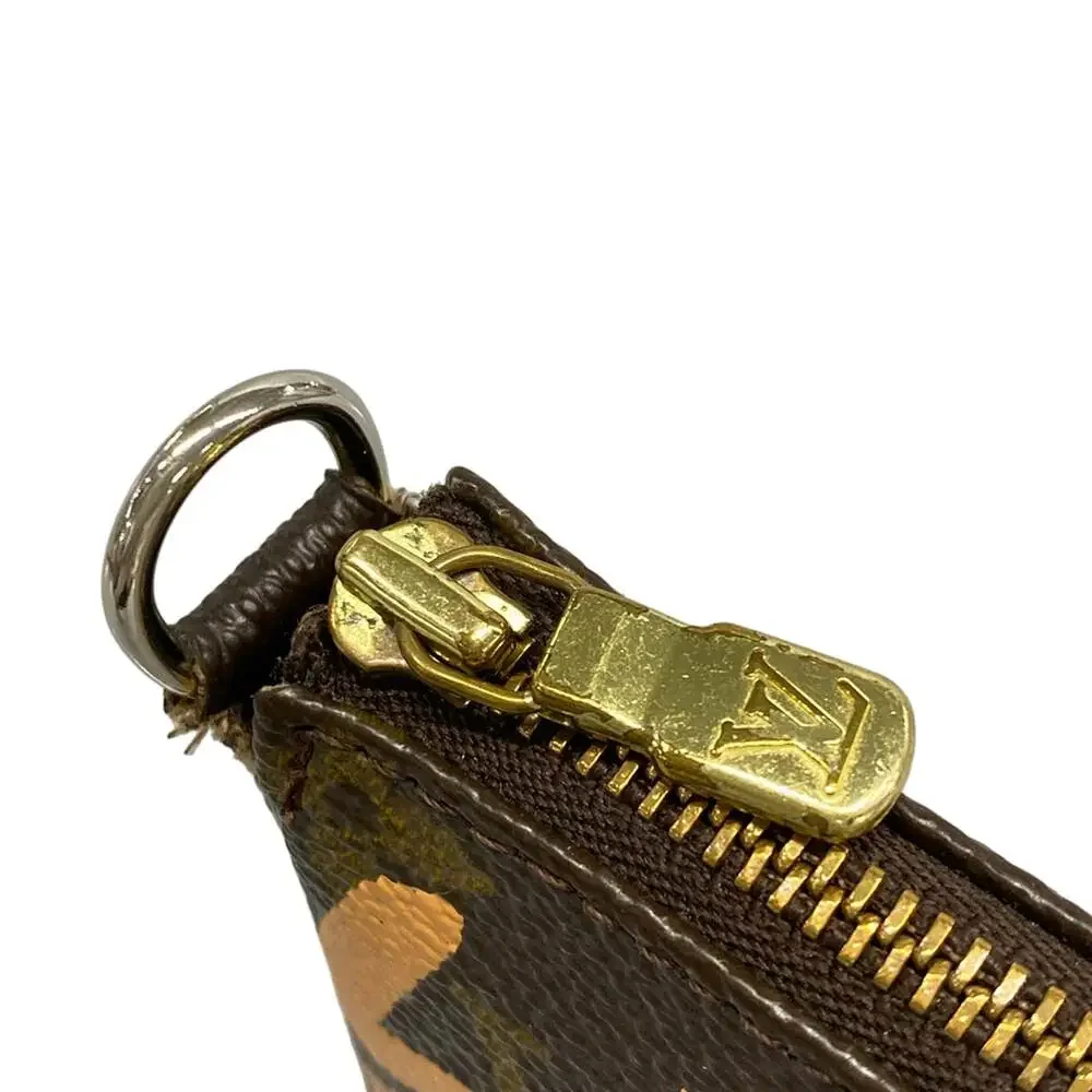 Louis Vuitton Pochette Accessoires Monogram Graffiti Handbag M92193
